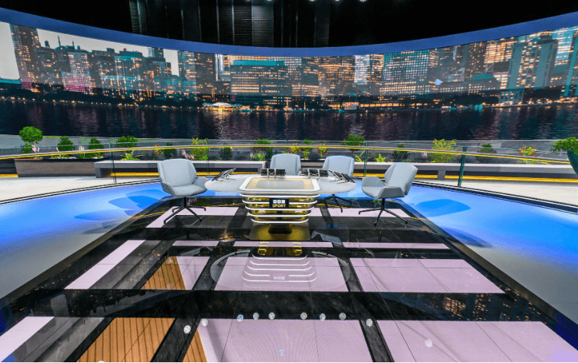 Where is the BBC World Cup studio? The corporation unveils its World Cup setting as ITV broadcast from USA