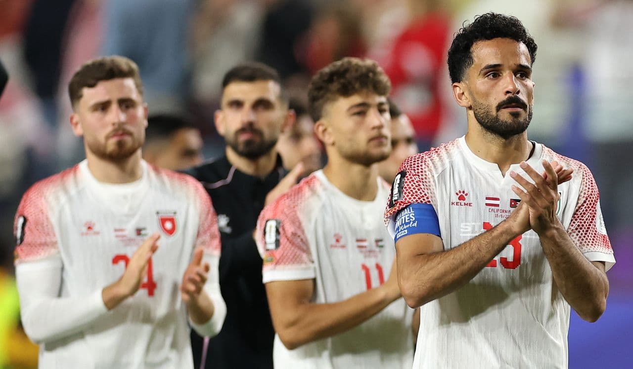 Who is the referee for Jordan vs Algeria?