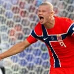 Haaland Matches Mbappe with Brace as Norway Overcome Iraq