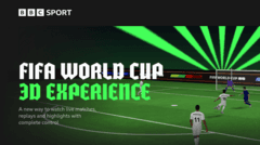 What is BBC's 3D Live Match Experience and how does it work?