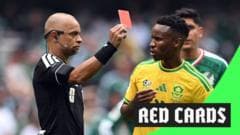 Three red cards shown in opening game of World Cup