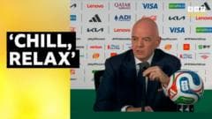 FIFA Chief Infantino Faces Fiery Q&A Ahead of World Cup Kickoff