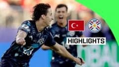 10-man Paraguay shock Turkey, advance despite Almiron red card