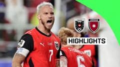 Arnautovic fires Austria past spirited Jordan in Group J showdown