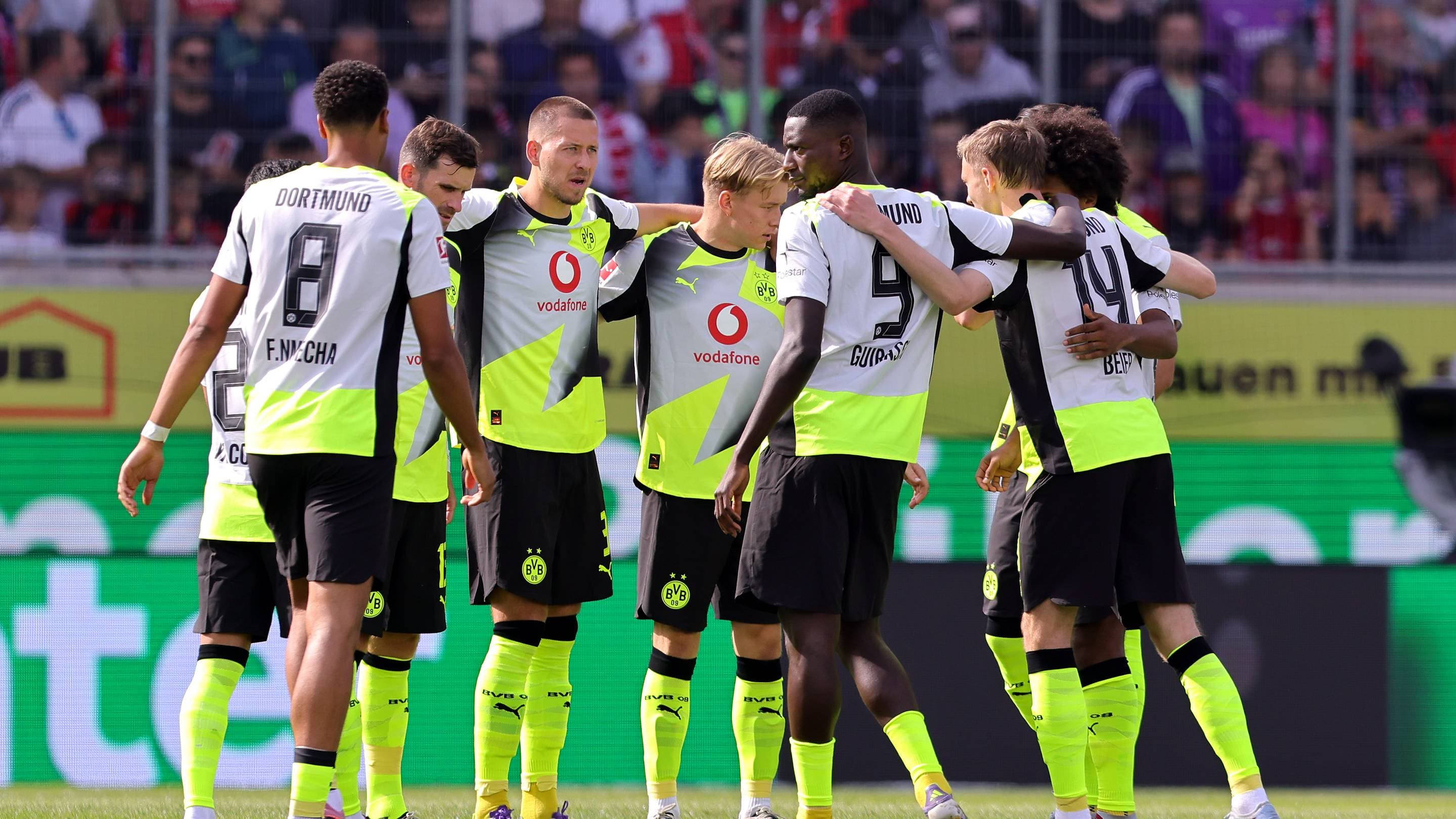 Borussia Dortmund to 'address' away kit controversy after fan revolt